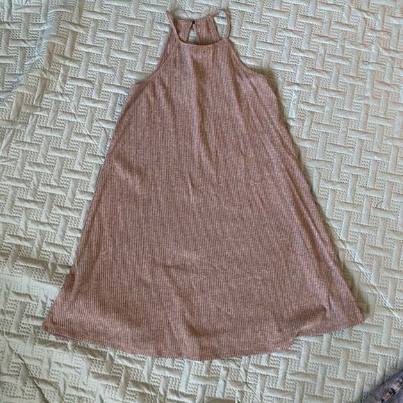 Gray Ribbed Sundress - Picture 3 of 4